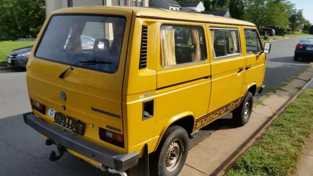 1989 volkswagen vanagon syncro