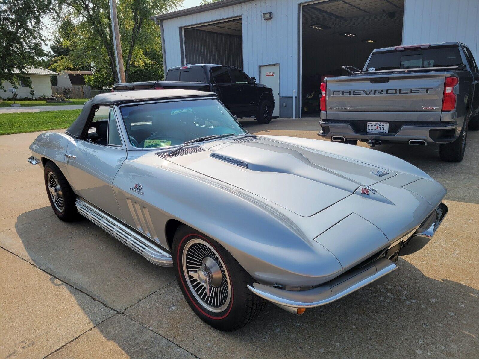 1966 chevrolet corvette roadster convertible 427ci v8 l36