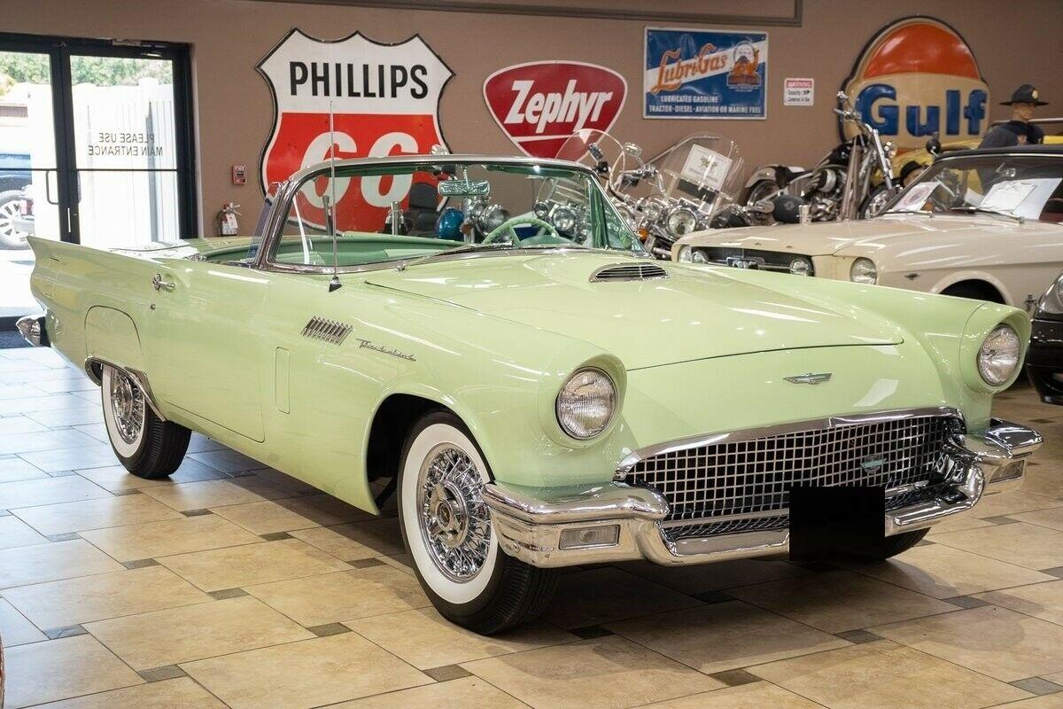 1957 ford thunderbird e code 2x4bbl carb car 59472 miles