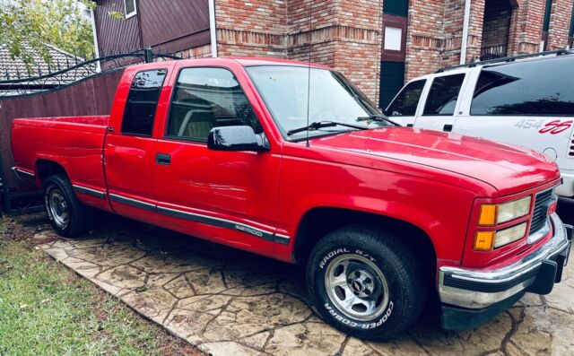 1994 gmc sierra pickup red rwd automatic c1500