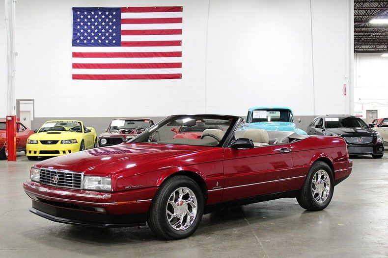 1993 cadillac allante 18609 miles red 4.6 liter v8 automatic