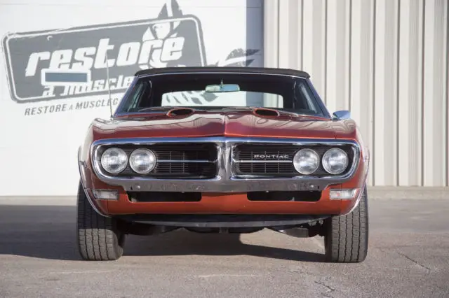 1968 pontiac firebird 400 ram air convertible, fully restored, automatic