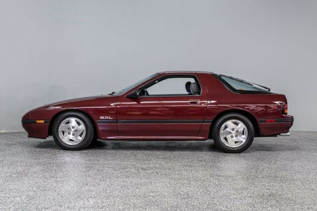 1988 mazda rx-7 gxl 30174 miles burgundy hatchback 1.3l 5-spd auto