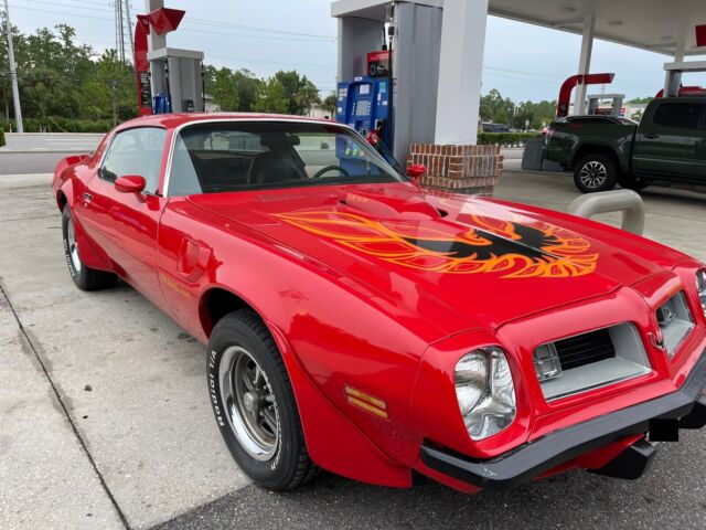 1975 pontiac firebird coupe red rwd manual firebird trans am