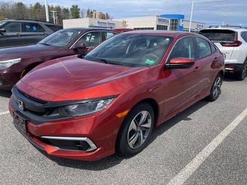2021 honda civic lx 4dr sedan in portland, maine