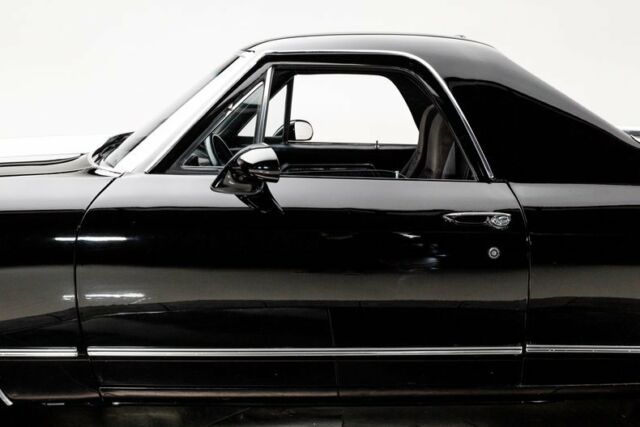 1972 chevrolet el camino 350 lt1 4 speed automatic pickup truck tuxedo black