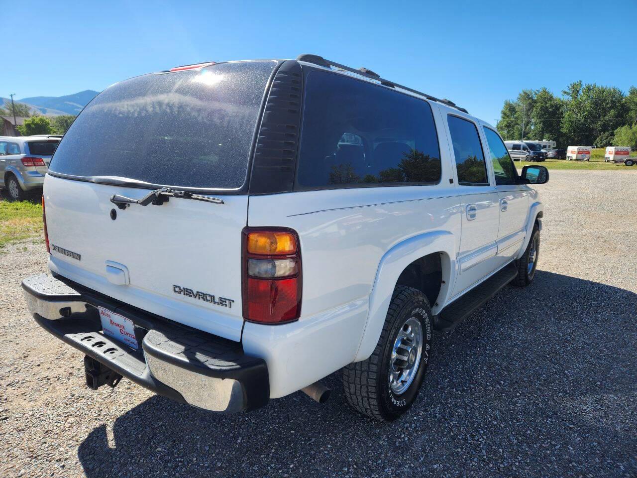 2002 chevrolet suburban