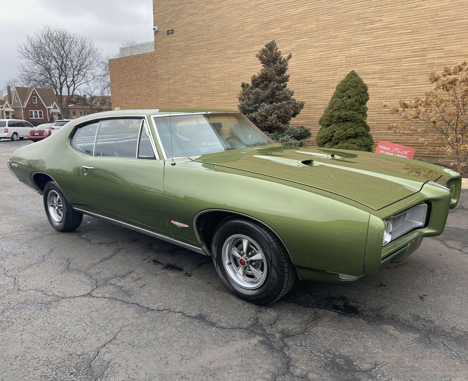 1968 pontiac gto ram air v8 400 4barrel factory 4speed