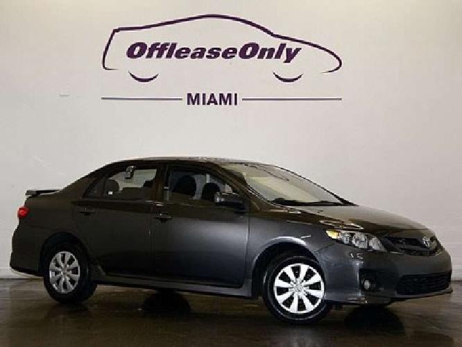2012 toyota corolla s in miami, fl