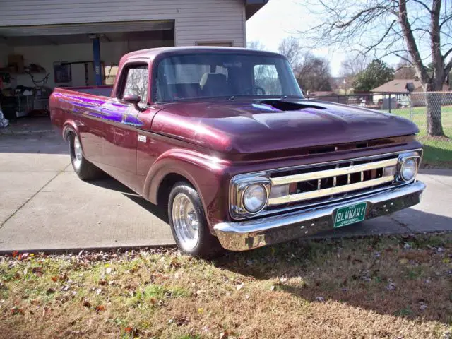 ford pick up f-100 truck custom pro street 1961