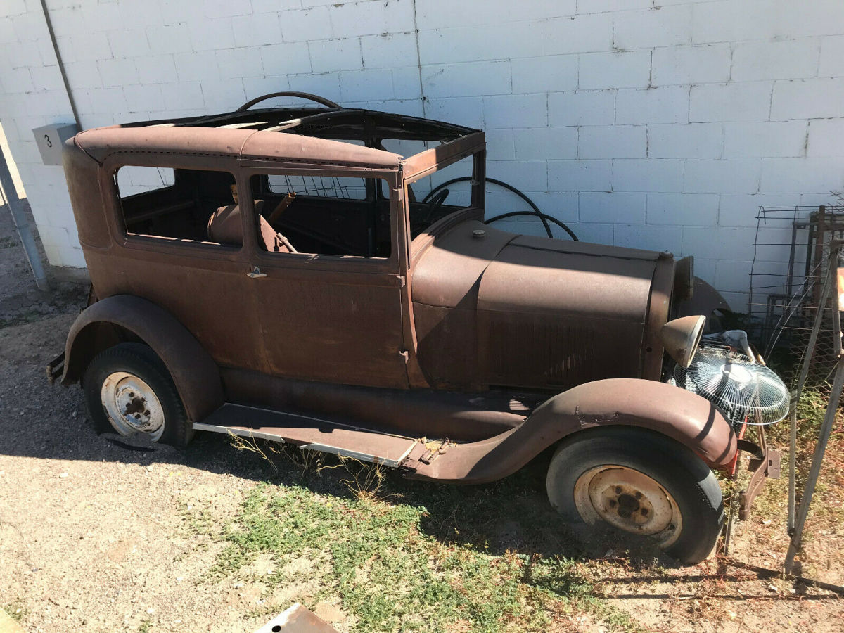 barn car with engine transmission etc