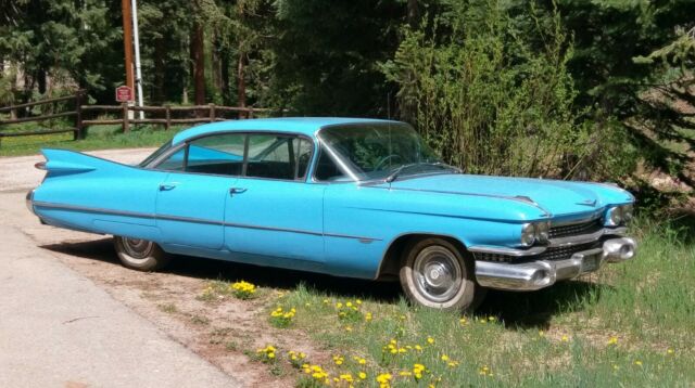 1959 cadillac series 62 4 door hardtop ready for your road trip across the usa!