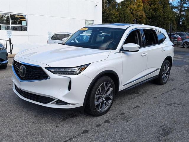 2022 acura mdx technology