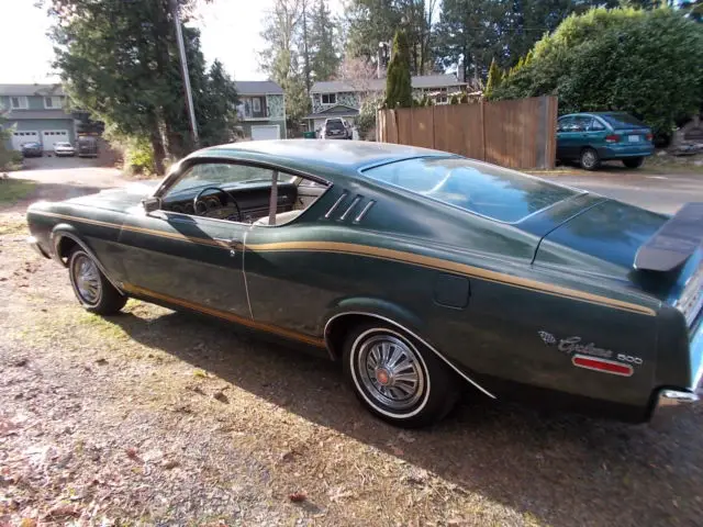 1968 mercury cyclone gt 500 fastback all stock all original one owner car clean!