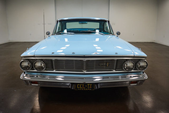 1964 ford galaxie 92053 miles blue 352 v8 fmx automatic