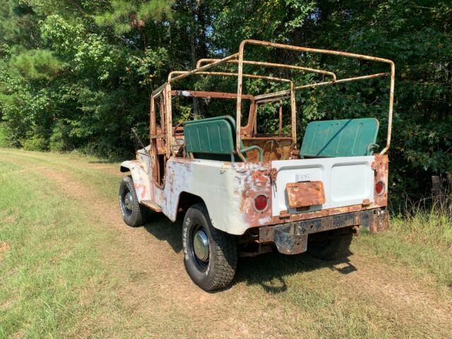 rare 1962 fj40 complete with doors and bows