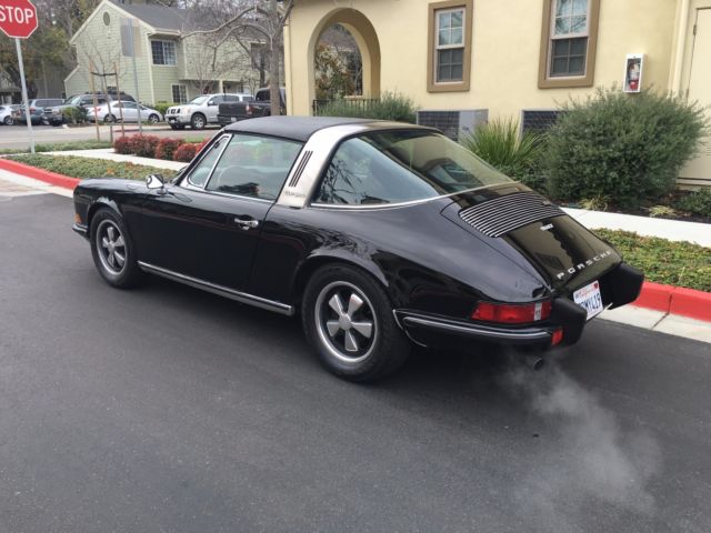 1973.5 porsche 911t targa, cis fuel injection, numbers matching, coa, no rust