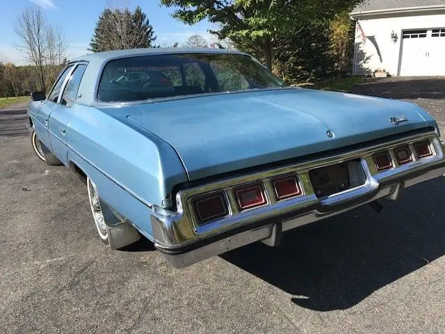 1973 chevrolet impala custom 4 door one owner car 107,000 miles clear title