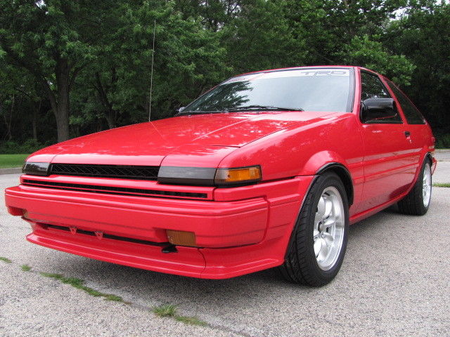 1986 toyota corolla sport gts hatchback 2-door 1.6l