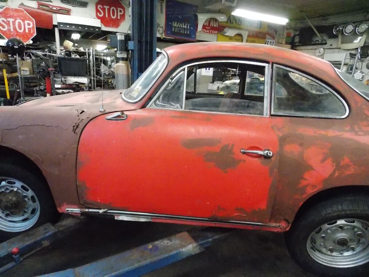 1964 porsche 356 coupe restoration project