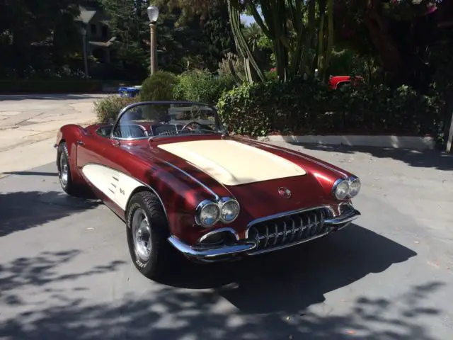 1959 chevrolet corvette base convertible 2-door