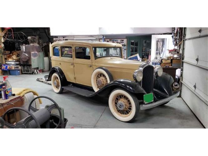 1932 plymouth four in cadillac, michigan