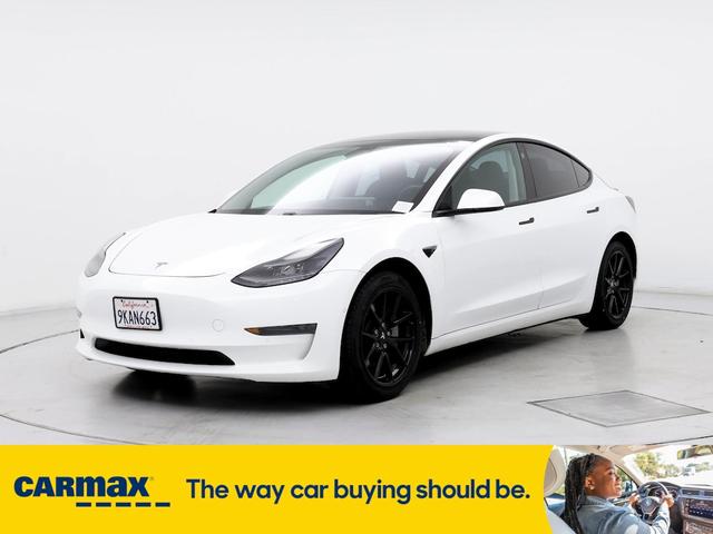 2021 tesla model 3 standard range plus