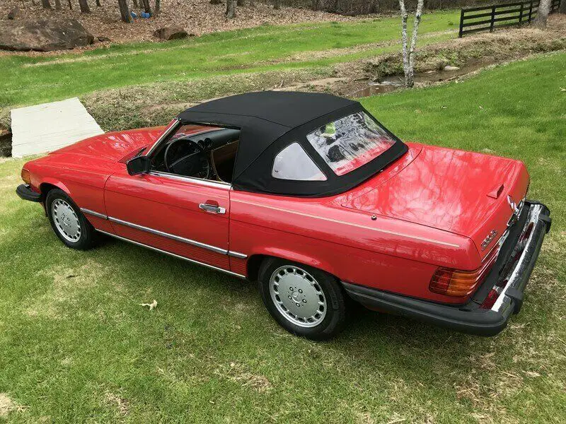 1988 mercedes-benz sl-class, red with 100374 miles available now!