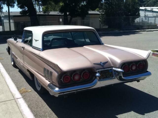 1960 thunderbird 2door hardtop, nice driver! no reserve!!