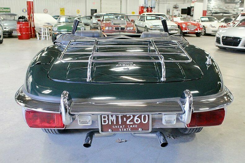 1971 jaguar xke series ii 39699 miles green convertible 4.2l 6-cylinder 4-speed