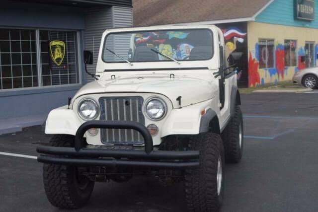 1981 jeep cj-7 base 2dr 4wd suv 75858 miles white suv 4.2l i6 manual 4-speed