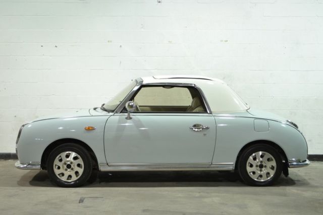 1991 nissan figaro -- pale aqua - auto - 45,850 miles - runs flawless