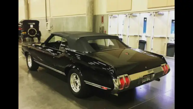 1970 oldsmobile cutlass supreme classic car muscle car black convertible gm