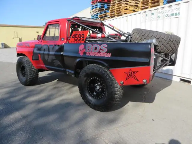 1972 ford f100 0 red 440 turbo 400