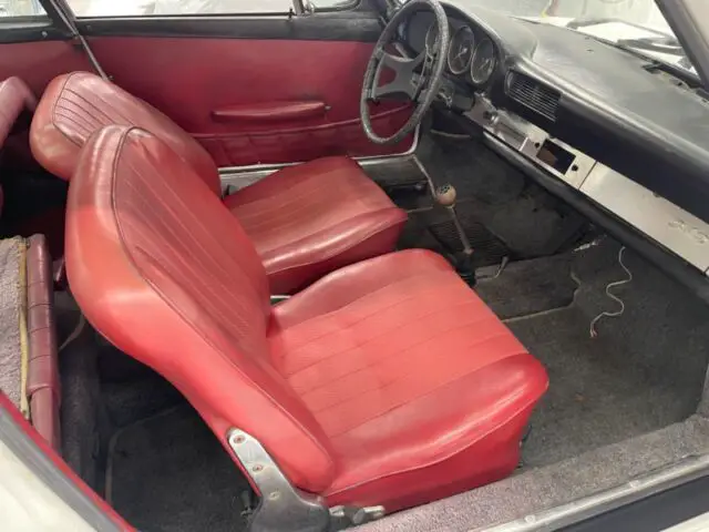 1966 porsche 912 1966 porsche 912 coupe all matching, rare white /red