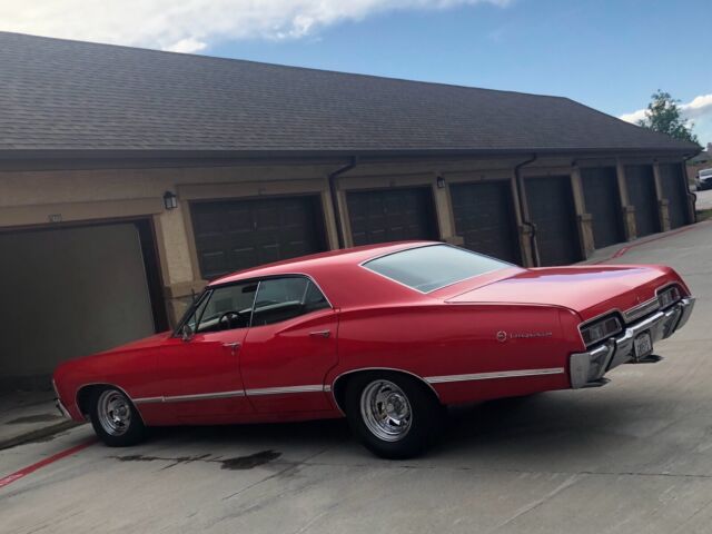 1967 chevrolet impala sedan red rwd automatic sport sedan