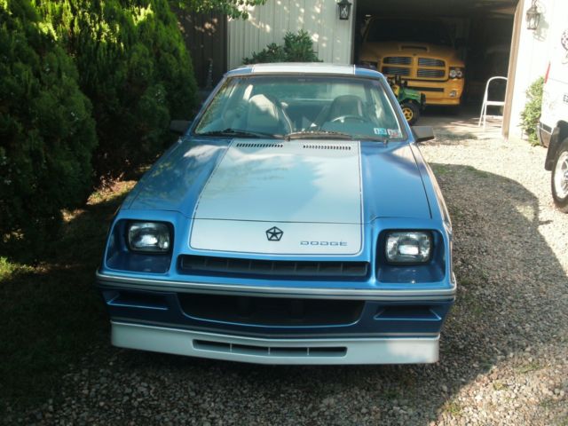 1984 dodge shelby charger rare automatic