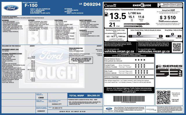 2020 ford f-150 xl