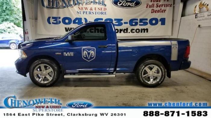 2016 ram ram pickup 1500 express 4x4 express 2dr regular cab 6.3 ft. sb pickup for sale in clarksburg, west virginia