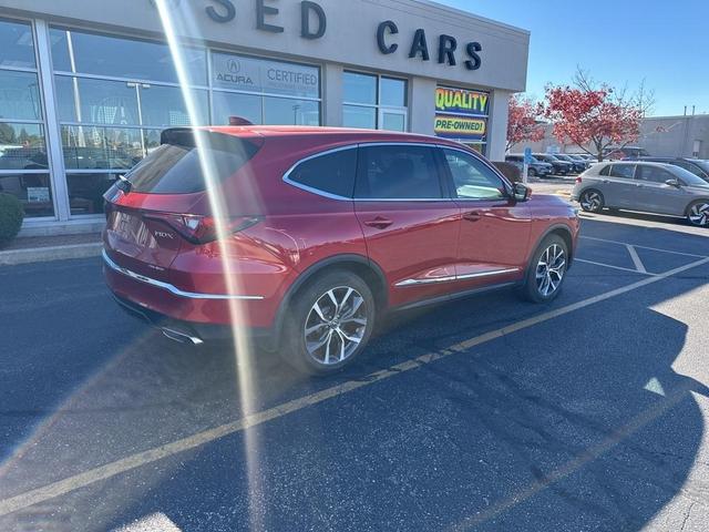 2022 acura mdx technology