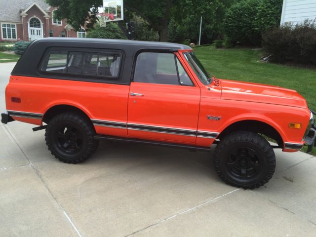 1972 gmc jimmy blazer 4x4 auto restored orig color full convertible no reserve