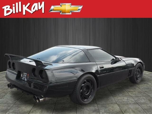 1986 chevrolet corvette 80761 miles black 2dr hatchback automatic