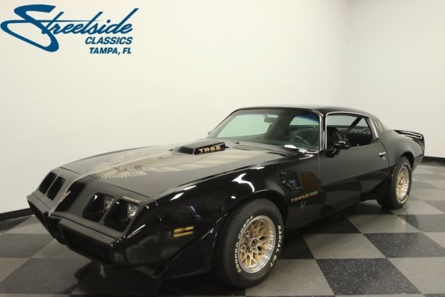 1979 pontiac firebird trans am ws6 98527 miles starlight black hardtop 400 v8 4