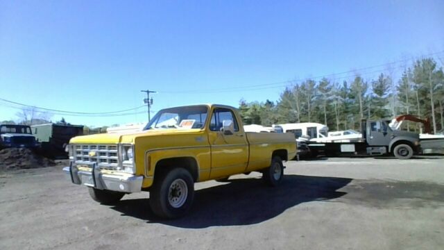 1979 chevrolet p/u 4x4 old yeller