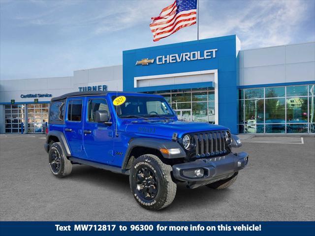 2021 jeep wrangler willys