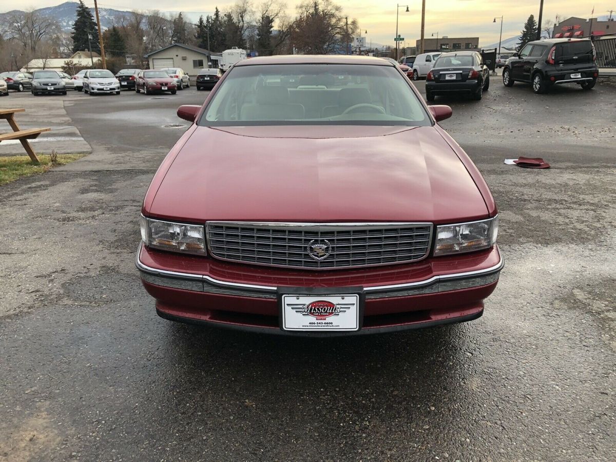 1994 cadillac deville sedan red fwd automatic concours