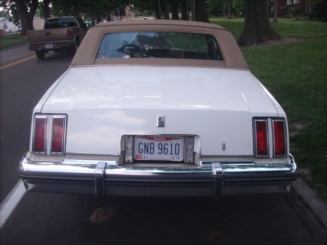 1980 oldsmobile cutlass salon brougham-3.8l v6, auto, air, cruz, ps, pb, posi-tr
