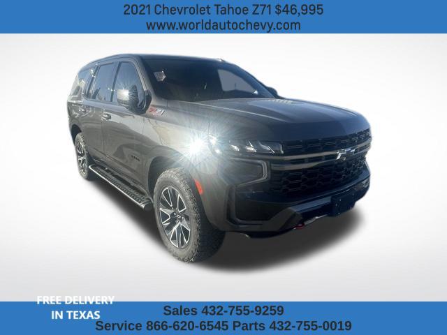 2021 chevrolet tahoe 4wd z71