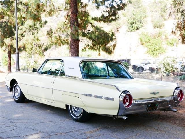 1962 ford thunderbird 66989 miles yellow /white 2 door 390 automatic