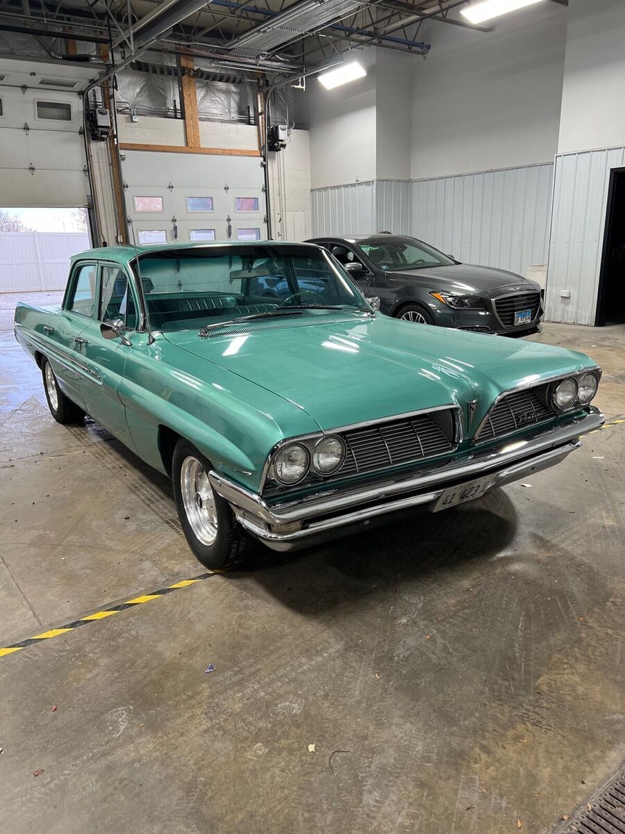 1961 pontiac catalina teal rwd automatic 4 door